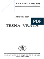 Andre Zid - Tesna Vrata PDF
