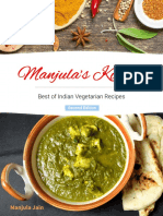 Manjulas Kitchen Best of Indian Vegetarian Recipes 