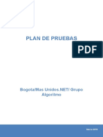 plantilla Plan de Pruebas