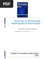 Chapter 8 SAS ESSENTIALS