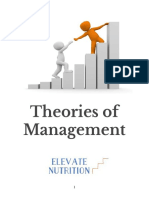 Elevate Nutrition Theories of Management