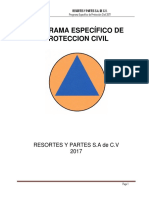 Plan Proteccion Civil Rypsa 2017