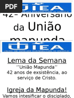42º Aniversário