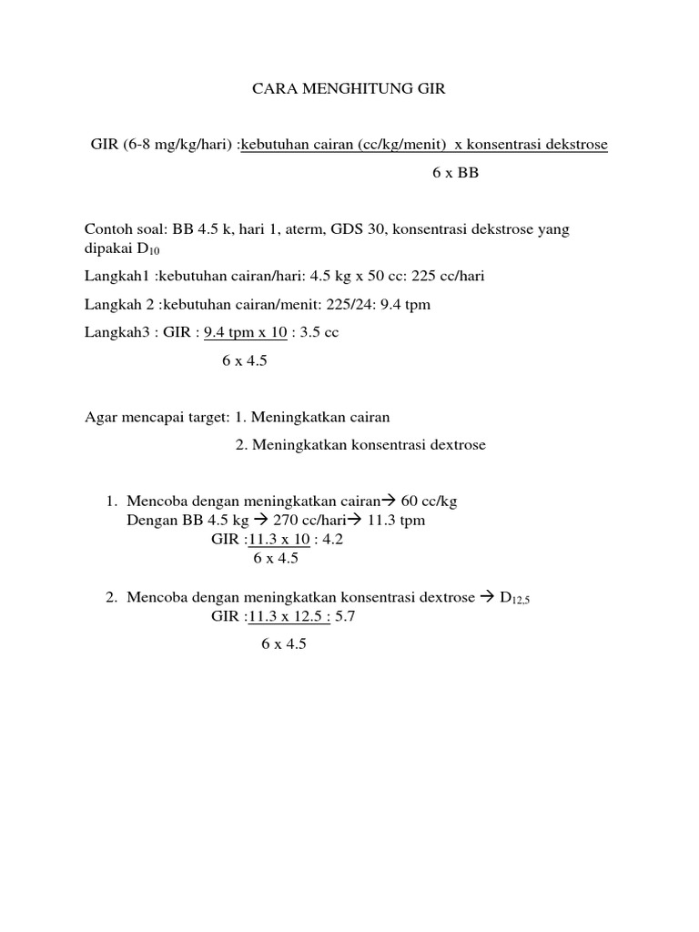 Cara Menghitung Gir | PDF