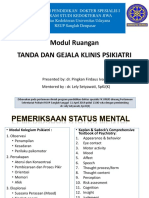 Modul 1- Tanda Dan Gejala Klinis Psikiatri