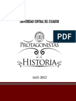 Protagonistas de La Historia UCE PDF