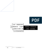 Derechos Humanos Como Condición de Ciudadanía
