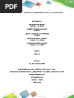 Fase 3 Repensar Lo Humano en La Época Del Antropoceno