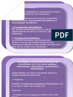 Português PPT - Período Composto - Exercícios