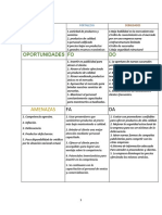 Matriz Foda Empresas