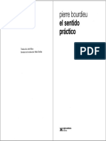 Lectura Clase 10. Bourdieu - Sentido-Práctico Prefacio y Cap. 1 PDF