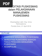Akreditasi Manajemen Puskesmas p1 p2 p3 Copy Pptx Dikonversi