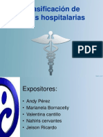 Clasificacion de Areas Hospitalarias