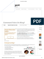 Comment Faire Un Blog