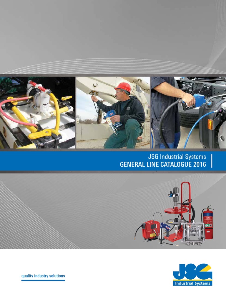 JSG General Line Catalogue PDF | PDF | Battery Charger | Pump