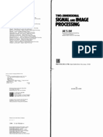 Two Dmension Sgnal and Image Processing by Jae S. Lim