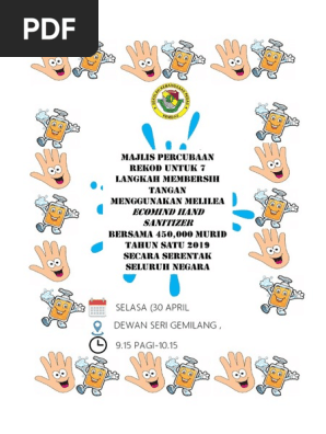 Aturcara 7 Langkah Membasuh Tangan Pdf