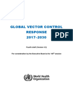 Global Vector Control Response 2017-2030: Fourth Draft (Version 4.3)