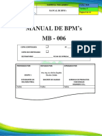 MB 006 Buenas Practicas de Manufactura y Poes PDF