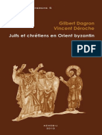 Tips - Juifs Et Chretiens en Orient Byzantin PDF