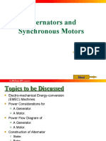 L6 Alternators and Synchronous Motors