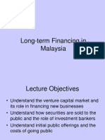 Long-Term Financing in Malaysia