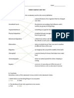 Forest Habitat Unit Test