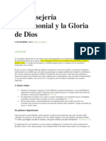 Consejería matrimonial y la gloria de Dios