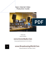 Basic Internet Video  Production Guide