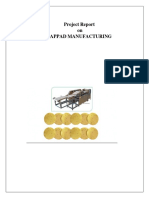 Project On Pappad PDF