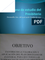 Semana de Estudio Del Presbisterio