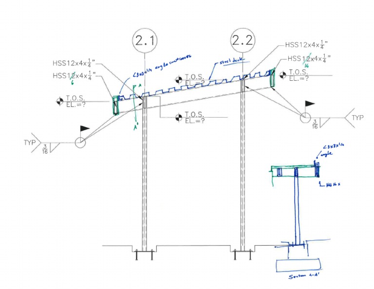 Design of Steel Canopy Notes | PDF