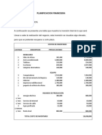 Planificacion Financiera Word