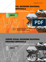 Survei Sosial Ekonomi Nasional Provinsi Bengkulu 2014 PDF