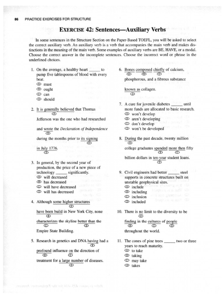 42 - Auxilary Verb PDF | PDF