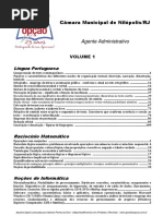 Apostila - Agente Administrativo Câmara Municipal de Nilópolis.pdf