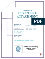 Industrial Attachment: (Type The Document Subtitle)