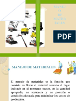 Manejo de Materiales