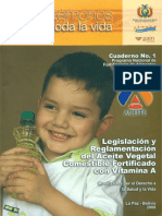 Reglamento Legislacion Del Aceite Vegetal PDF