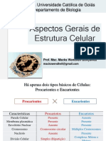 Aspectos Gerais de Estrutura Celular - PUC Goiáis PDF