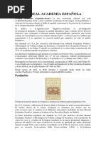 La Real Academia Española