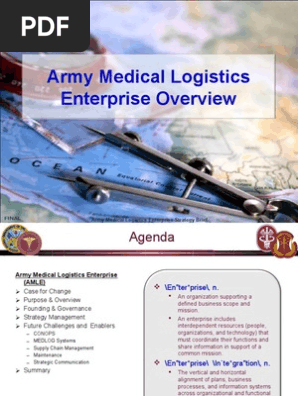 _Army MEDLOG Enterprise Strat Brief Version2 FINAL Aug10