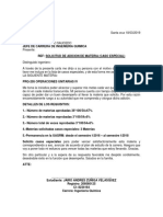 Carta de Caso Especial 01-2019