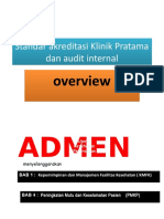 1.b Overview Standar Akreditasi Klinik Pratama Dan Audit Internal