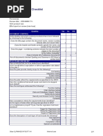 Test Plan Review Checklist: Document Control