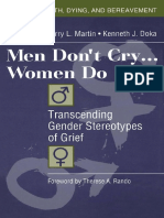(Series in Death, Dying, and Bereavement) Terry L Martin and Kenneth J Doka-Men Don't Cry, Women Do - Transcending Gender Stereotypes of Grief-Routledge (2000) PDF