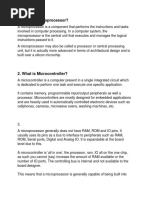 What Is Microprocessor?