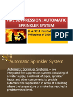 Fire Suprression - Automatic Sprinkler System