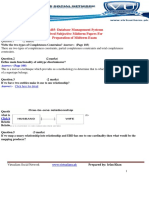 CS403-Database Management Systems Solved Subjective Midterm Papers For Preparation of Midterm Exam