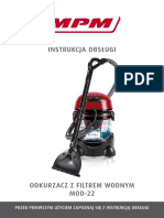 Aspirator Cu Filtrare Prin Apa - Instructiuni de Utilizare-1 3011534